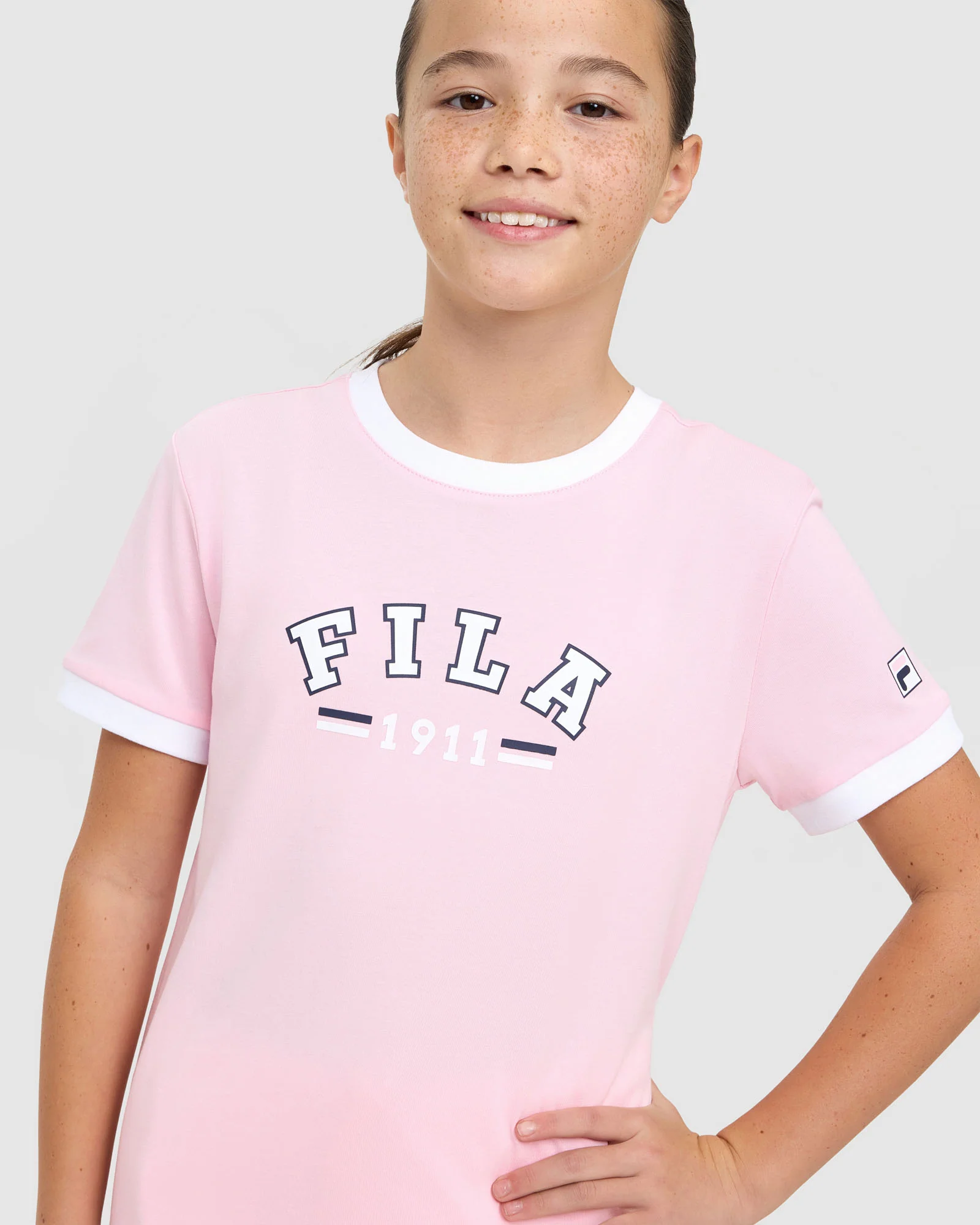 Girls Elsa Ringer Tee - Image 4
