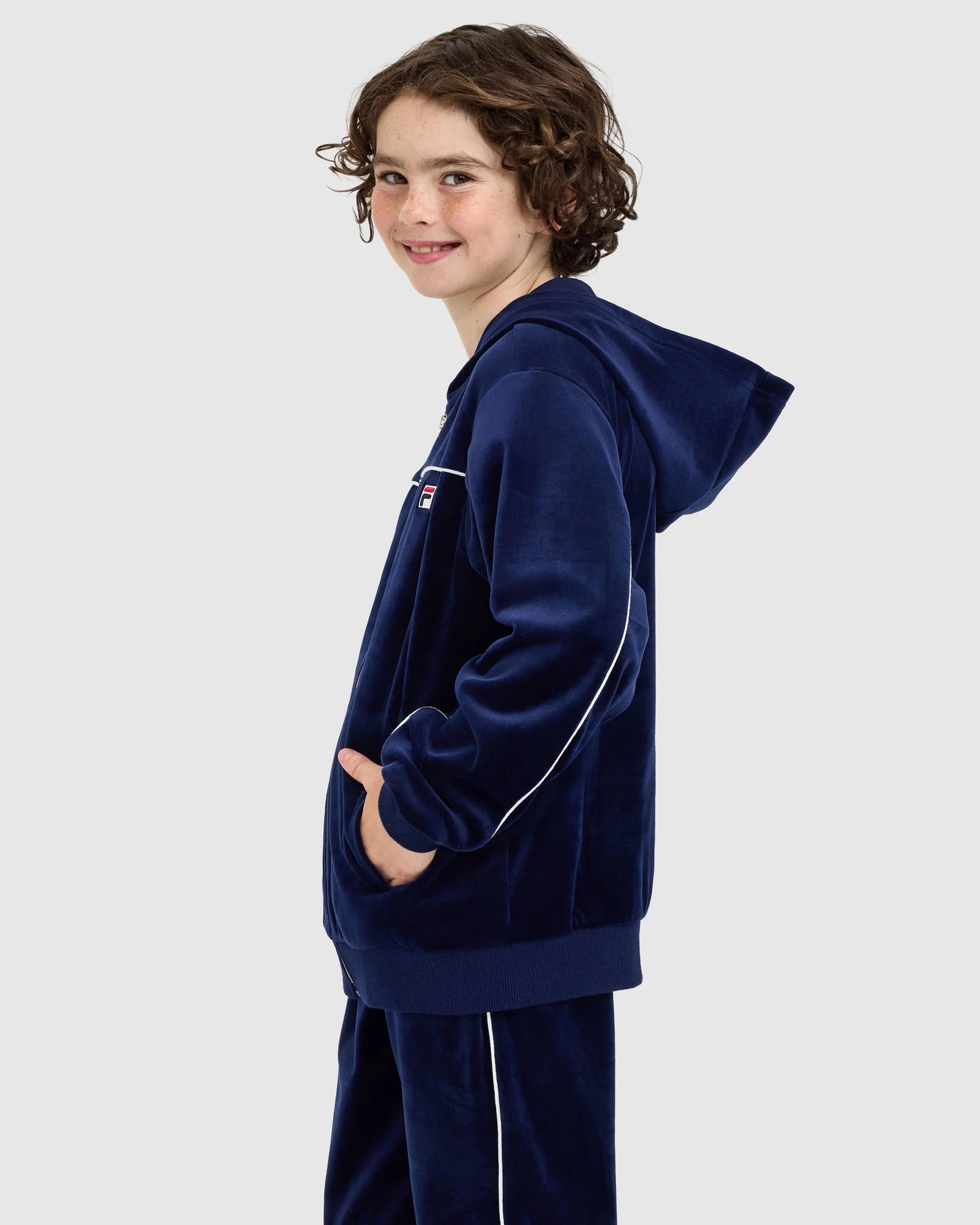 Kids Jody Zip Up Hood - Image 4