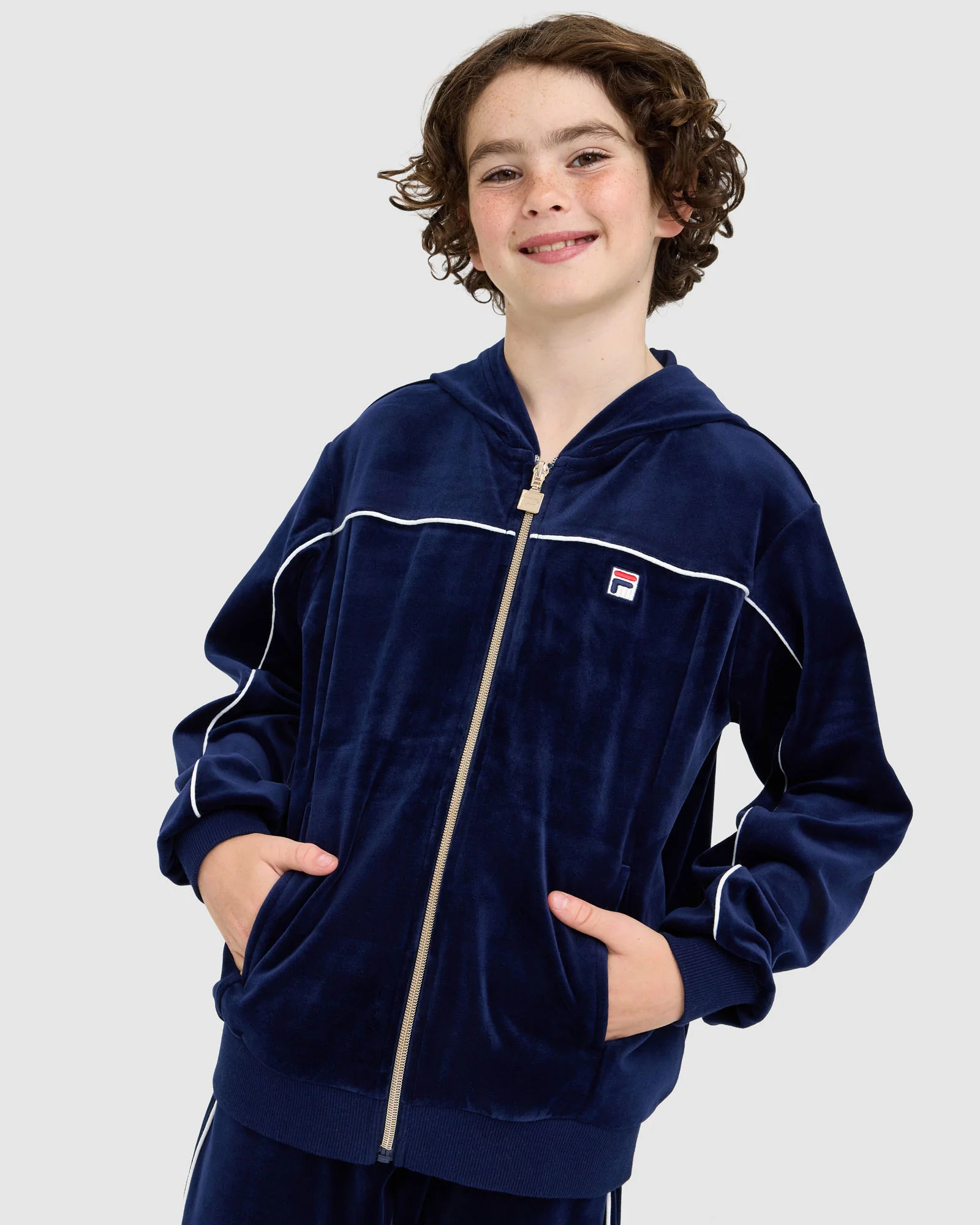 Kids Jody Zip Up Hood - Image 8