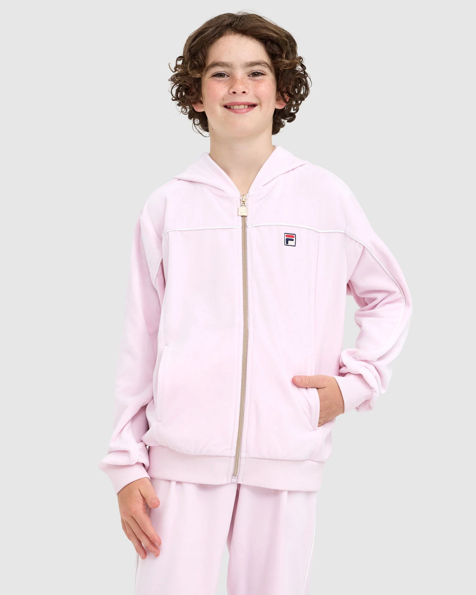 Kids Jody Zip Up Hood - Image 2