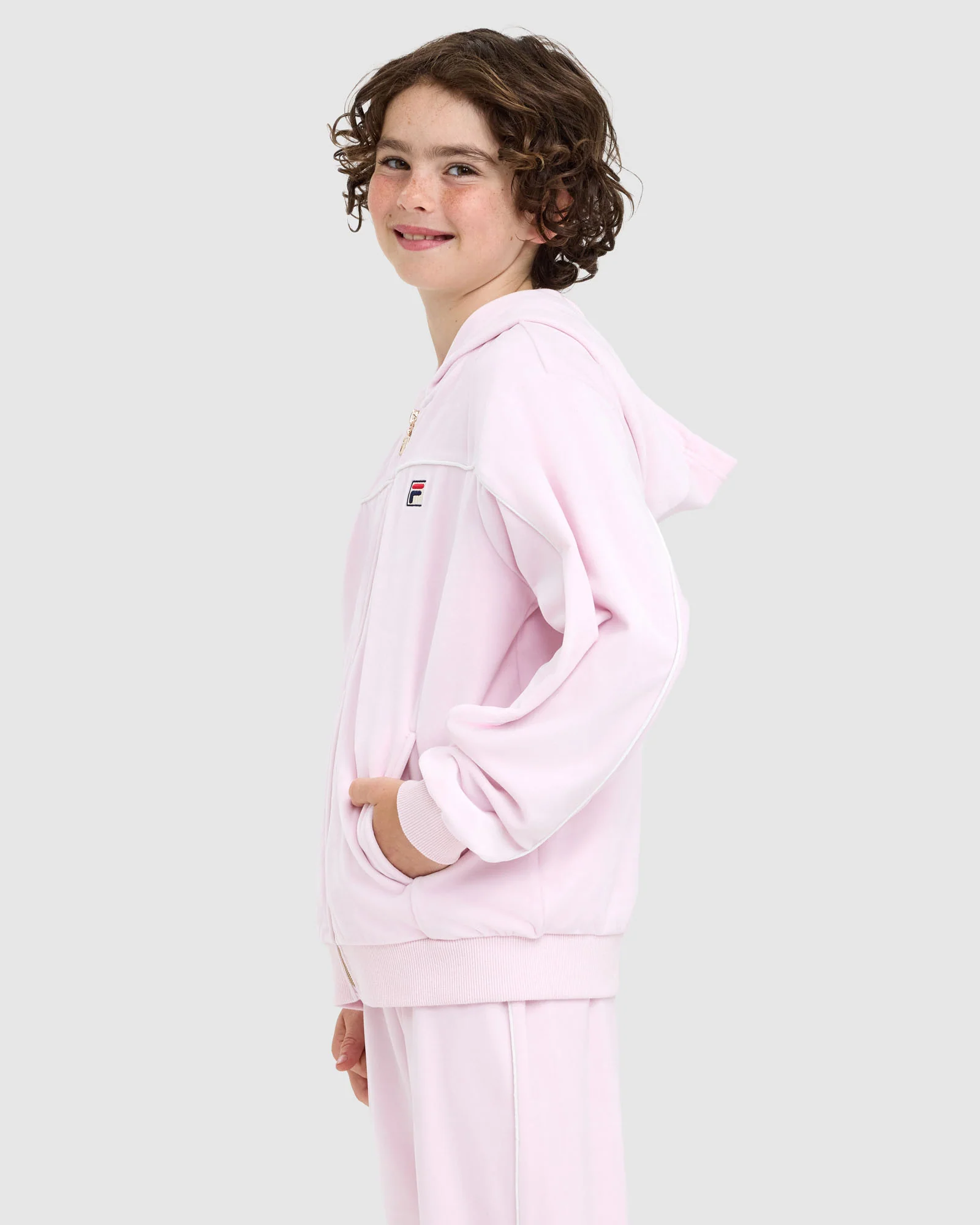 Kids Jody Zip Up Hood - Image 4