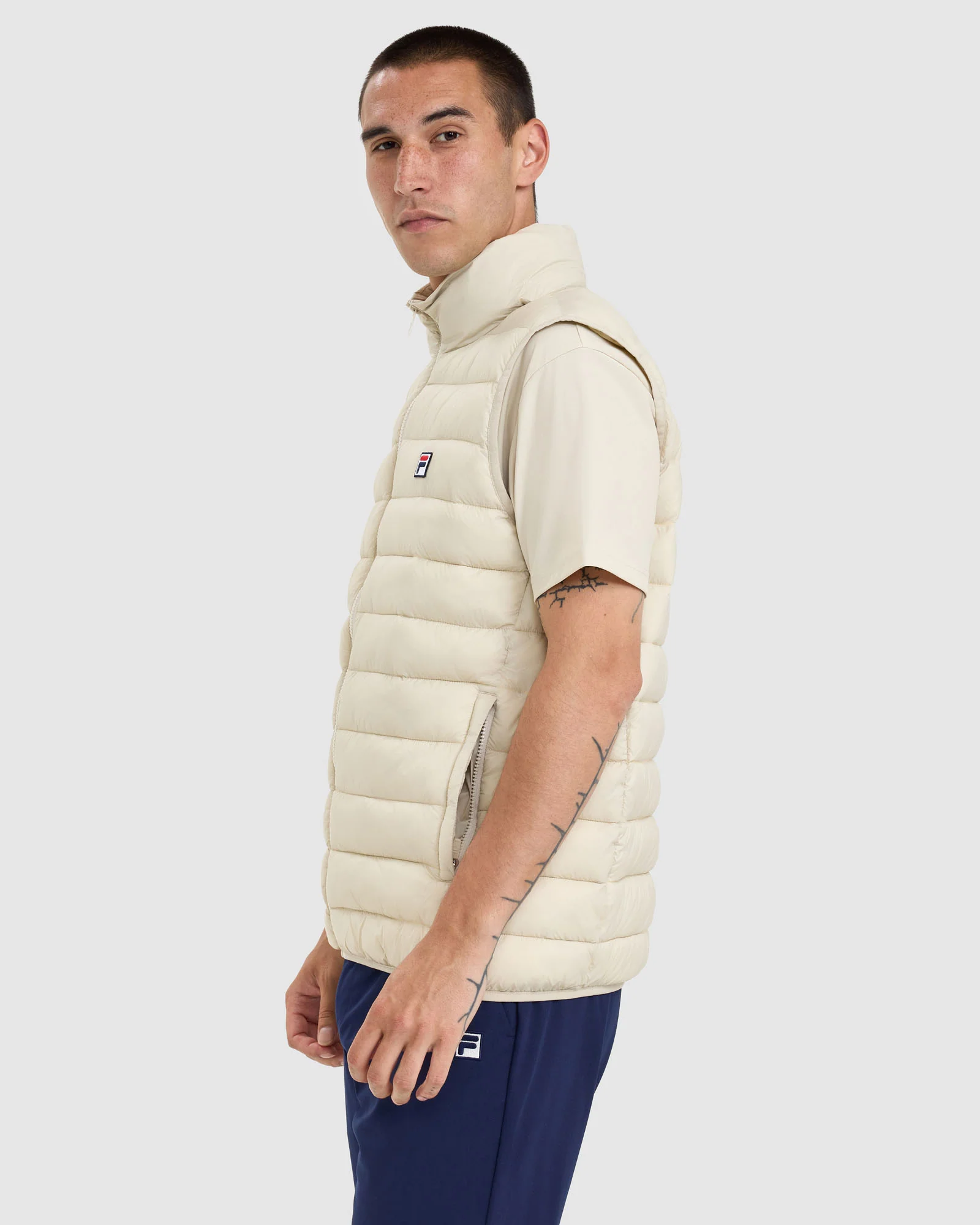Men's Drew Lite Puff Vest - Image 2