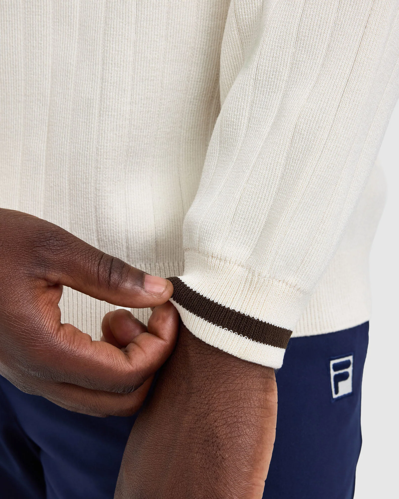 Men's Drew LS Polo Knit - Image 6