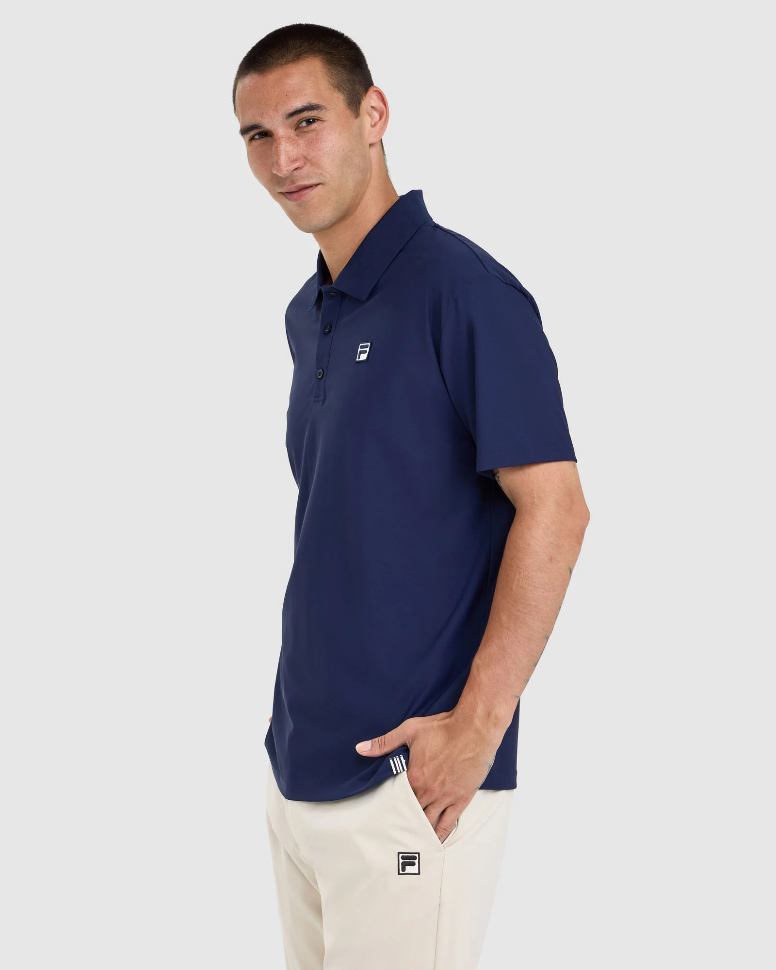 Men's Drew Mesh Polo - Image 2