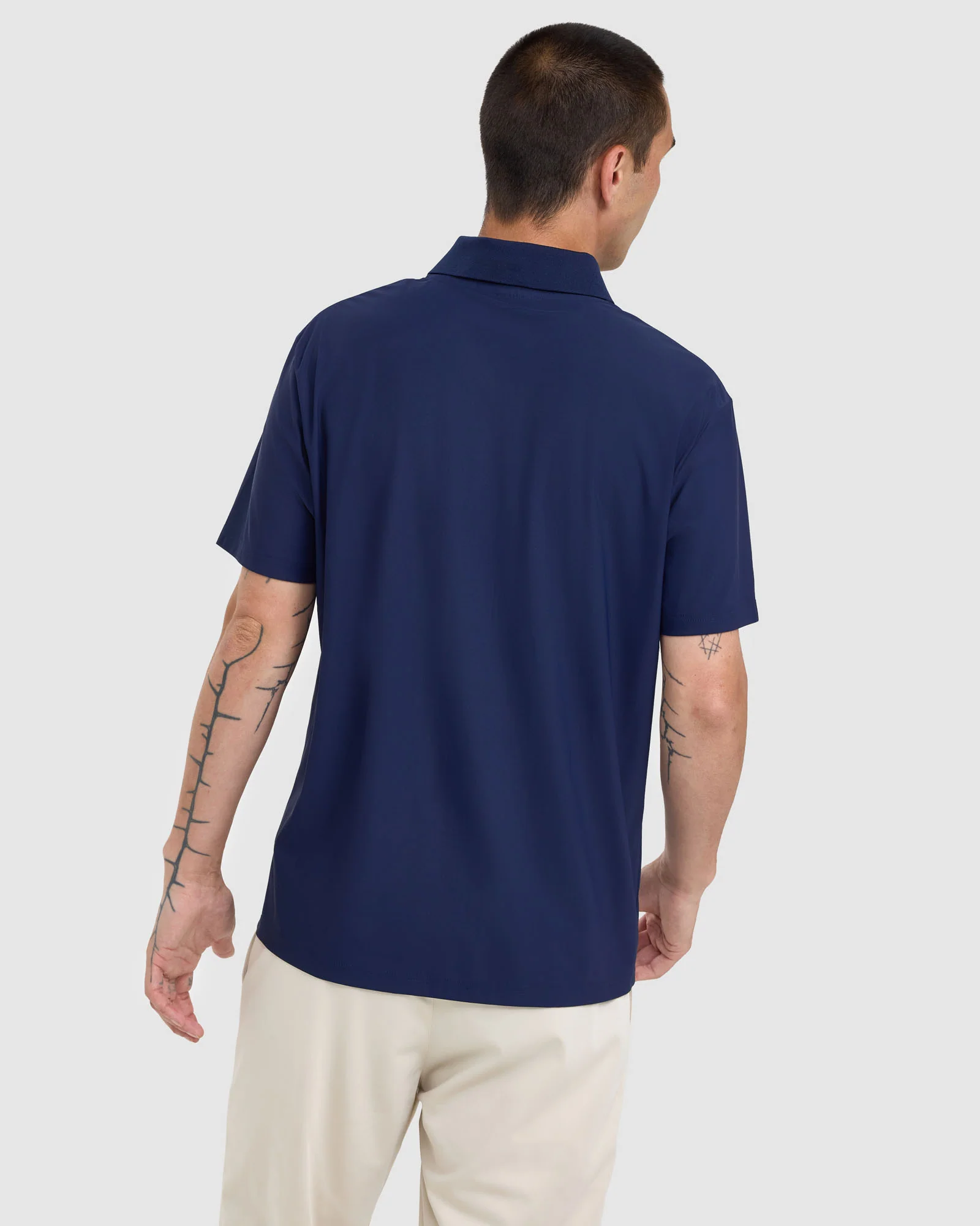 Men's Drew Mesh Polo - Image 3