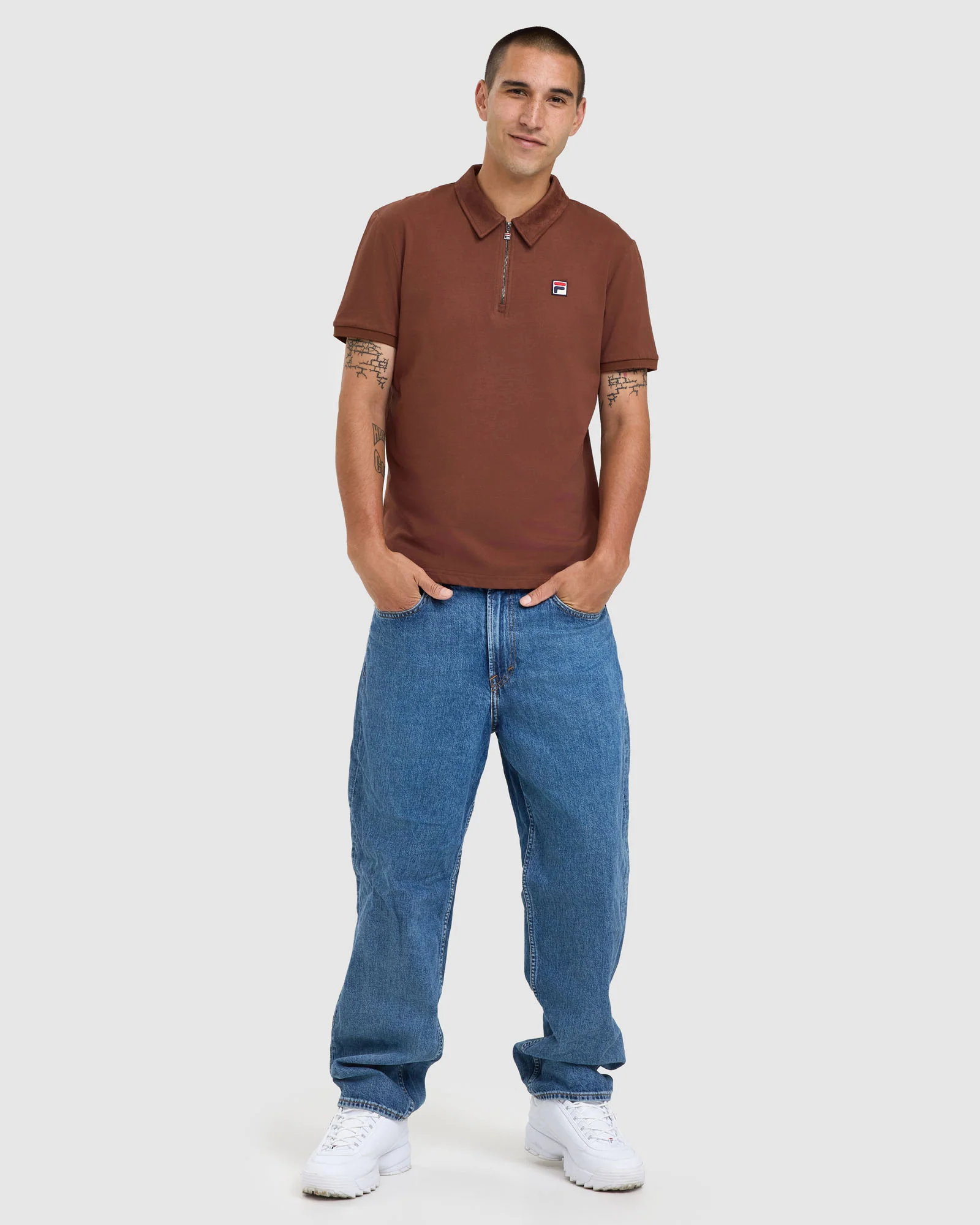 Men's Ettore Zip Polo - Image 8