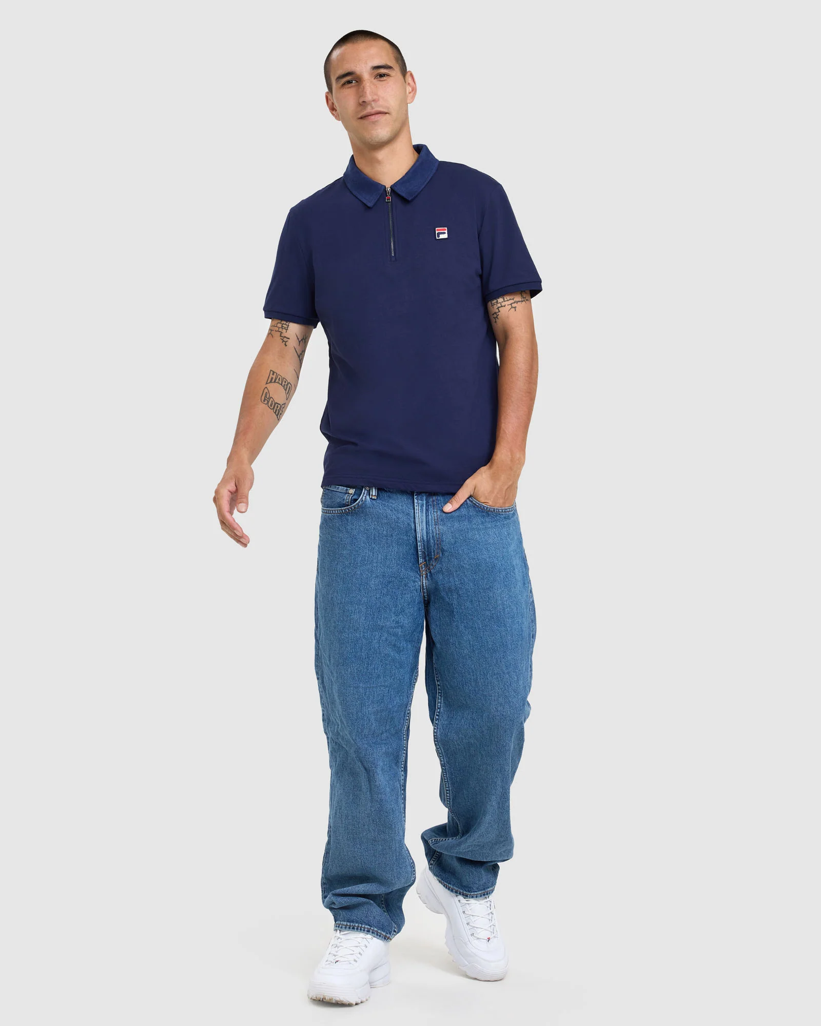 Men's Ettore Zip Polo - Image 8