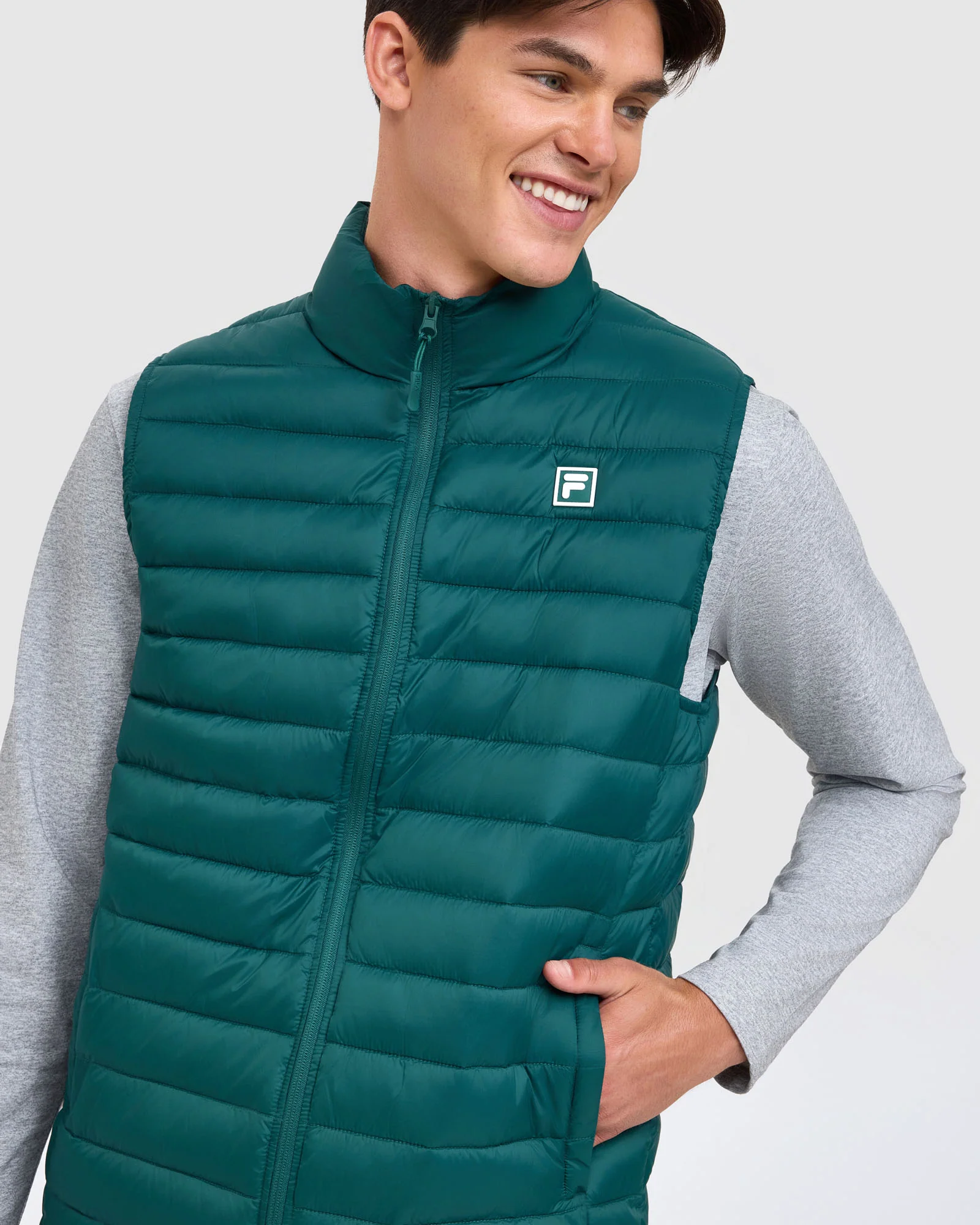 Men's Theo Lite Puff Vest - Image 4