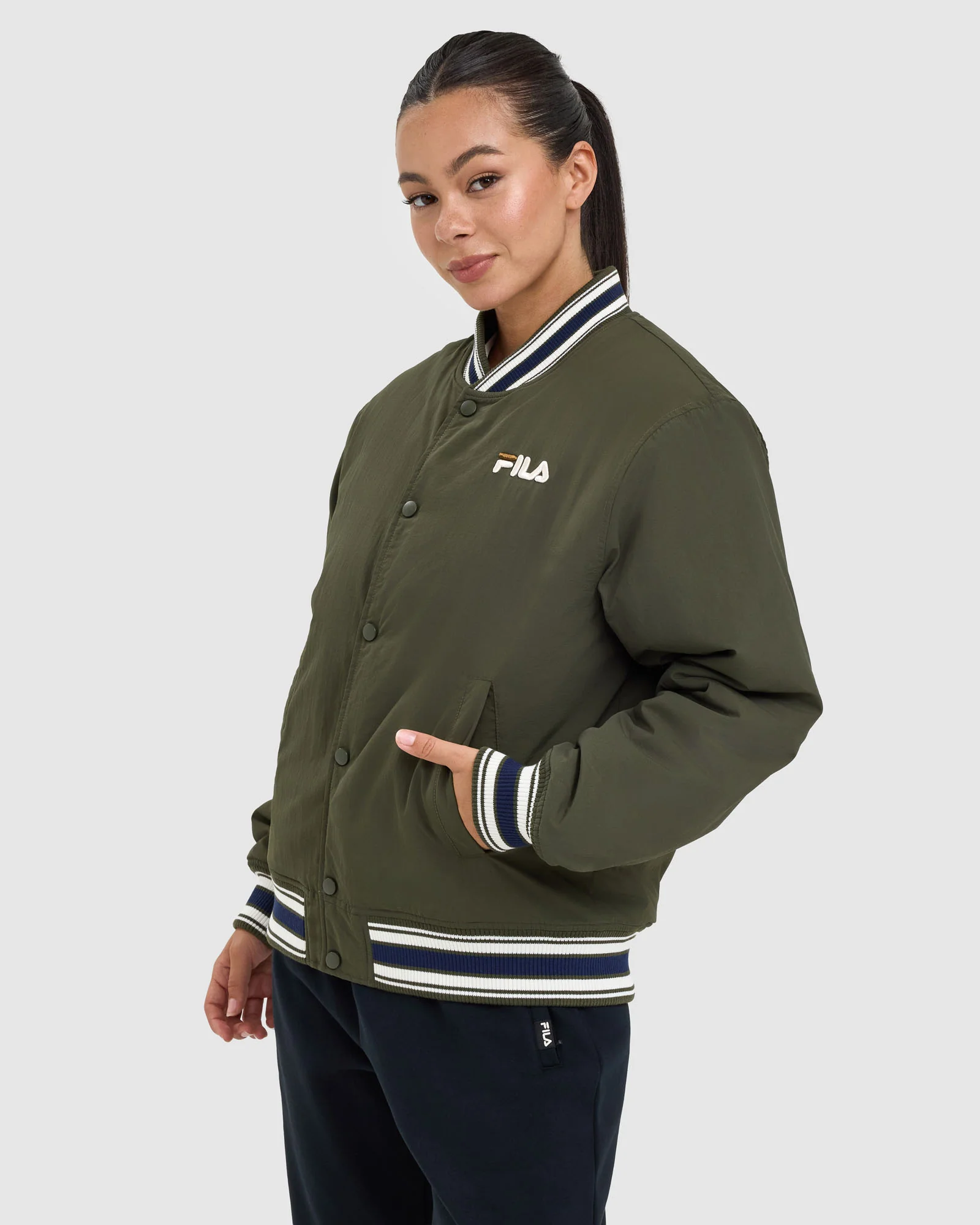 Unisex Kenji Bomber Jacket - Image 4