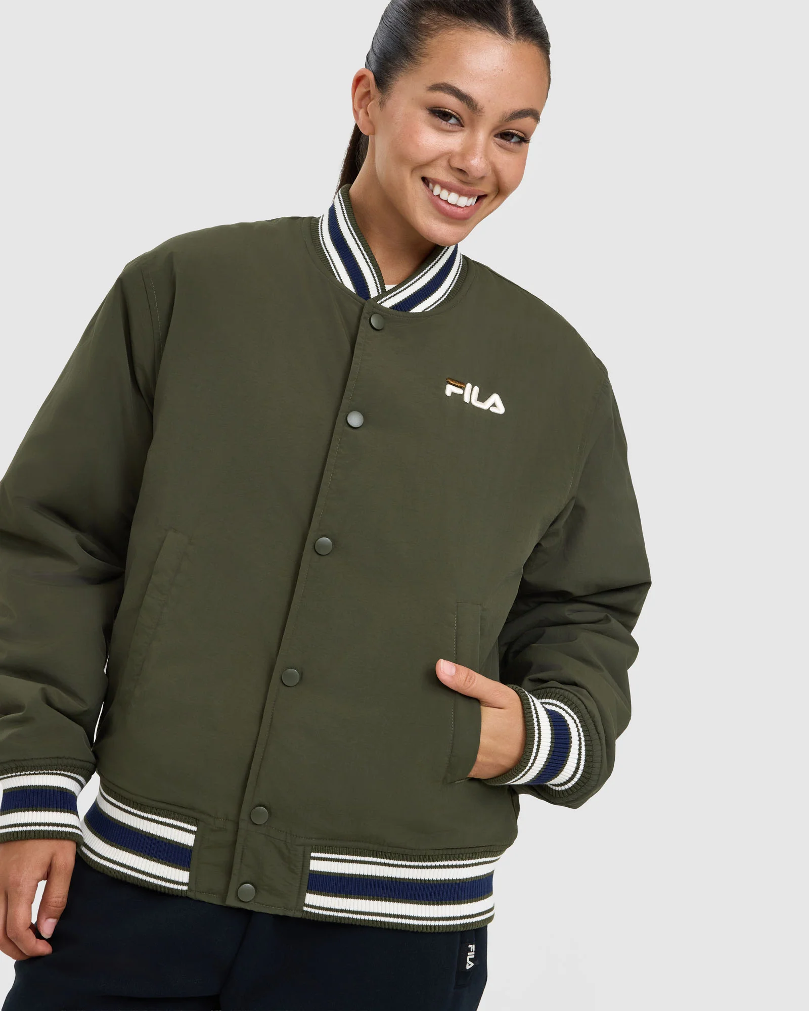 Unisex Kenji Bomber Jacket - Image 9