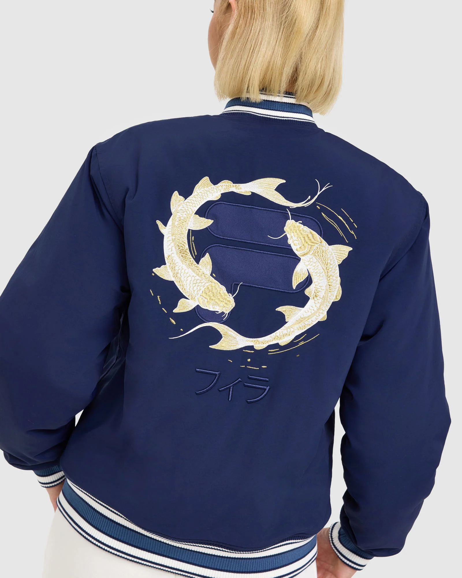 Unisex Kenji Bomber Jacket - Image 7