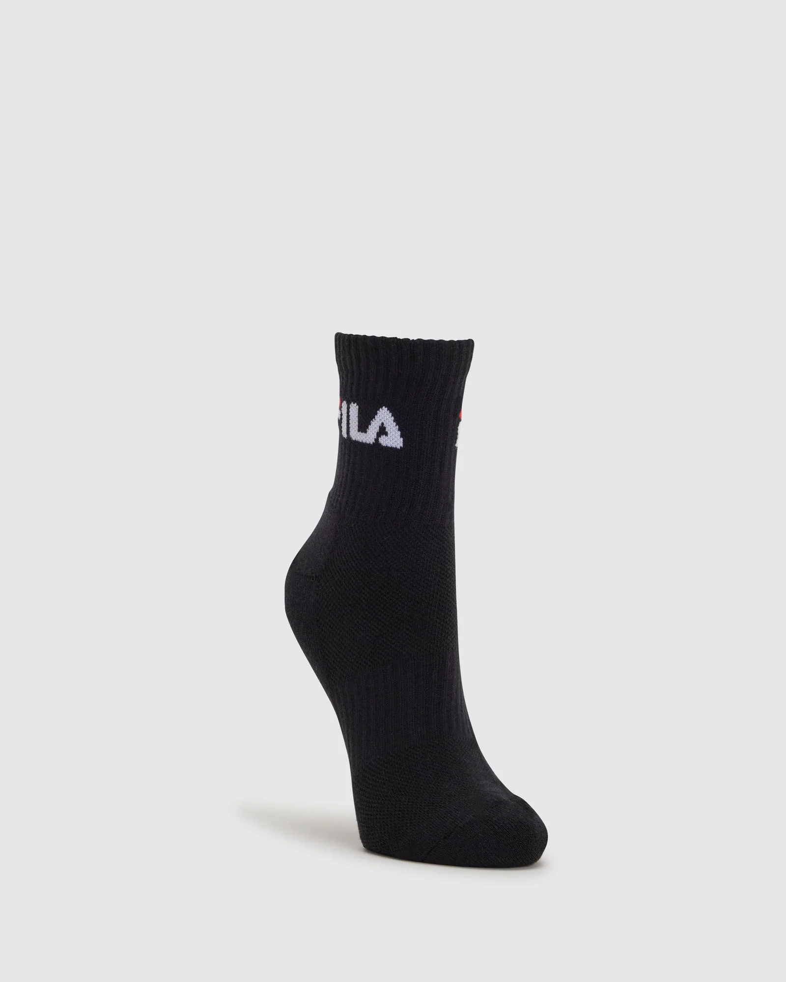 Unisex Qtr Crew Socks 3pk - Image 3