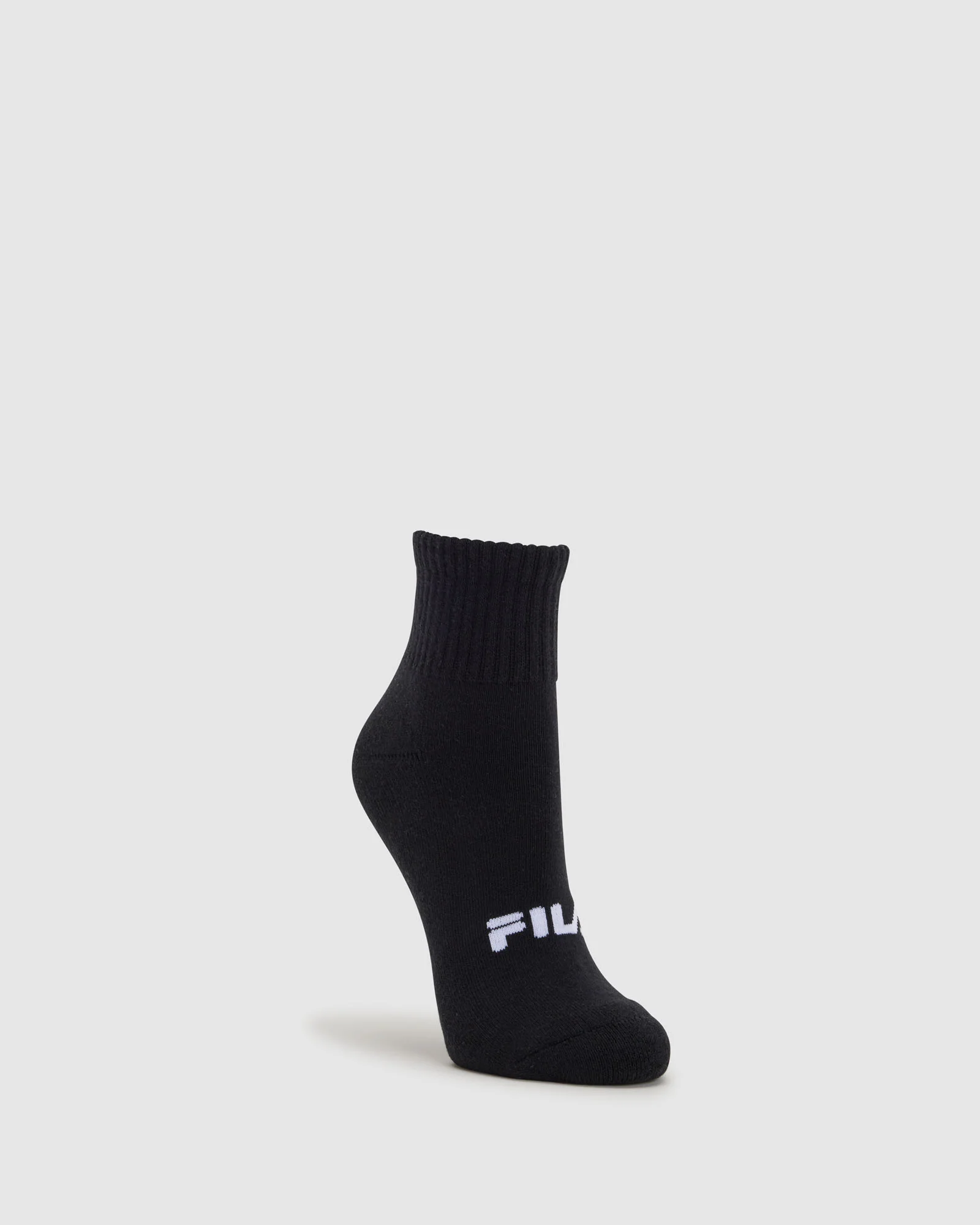 Unisex Youth Qtr Socks 3pk - Image 3