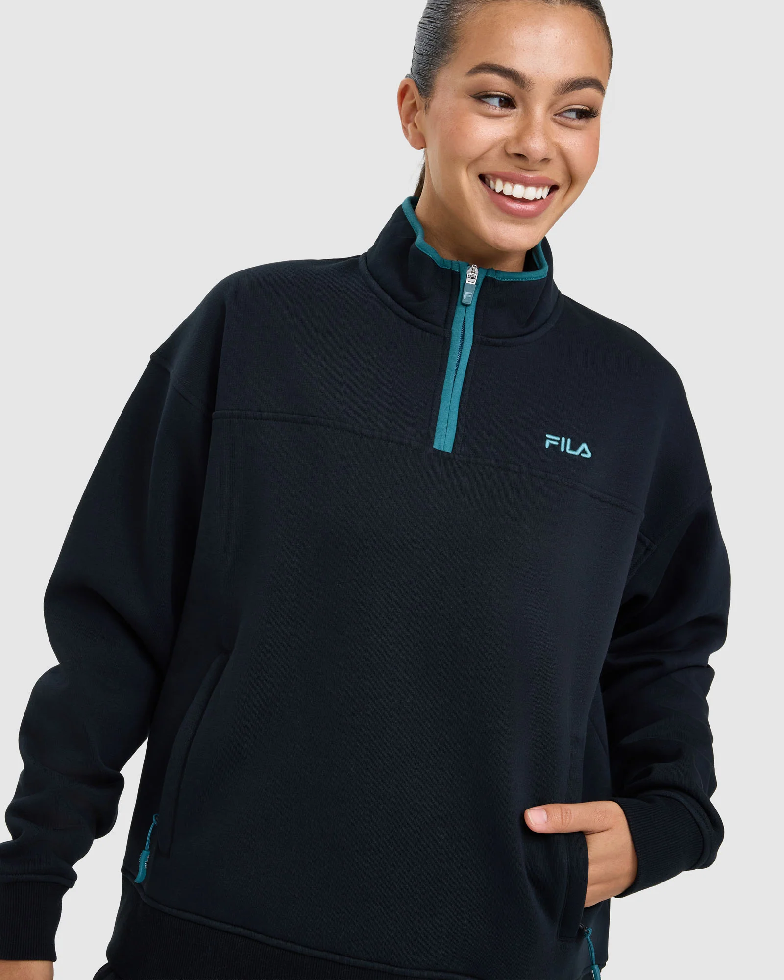 Women's Alexa Qtr Zip - Image 4