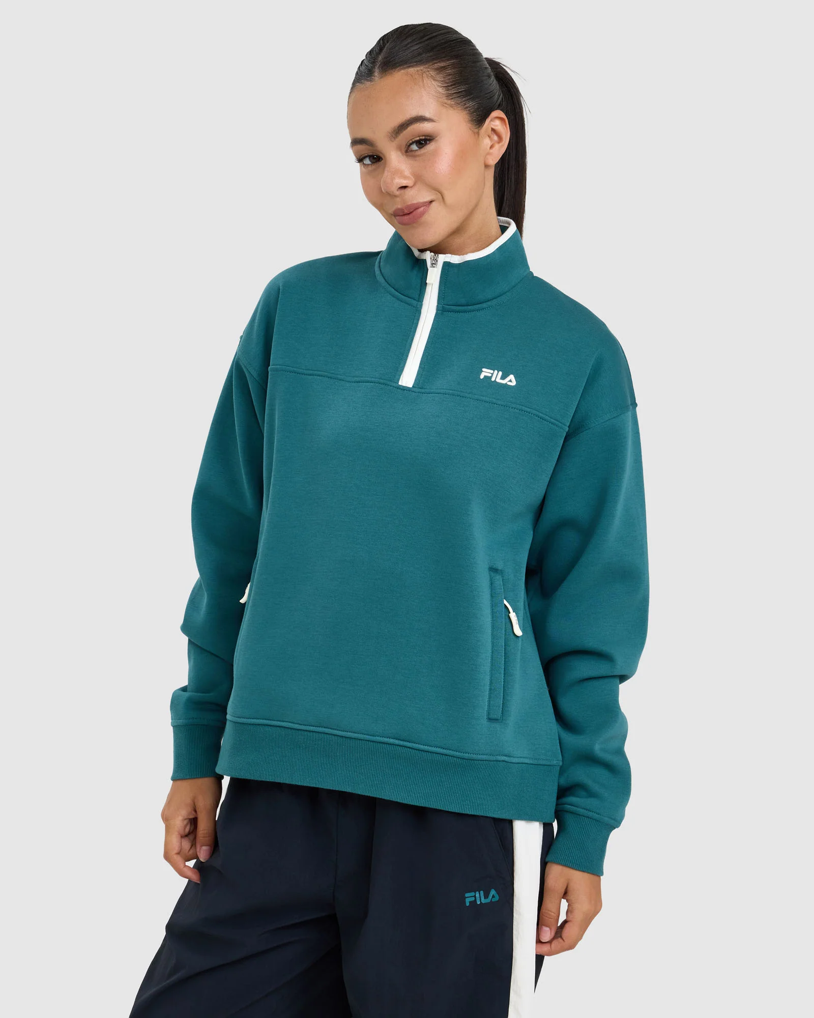 Women's Alexa Qtr Zip - Image 2