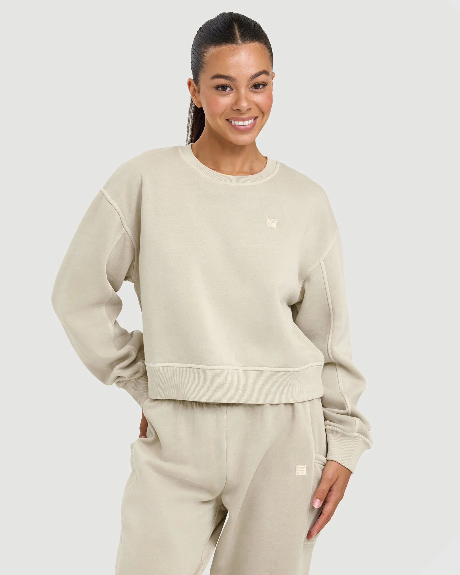 Women's Iris Cropped Crew