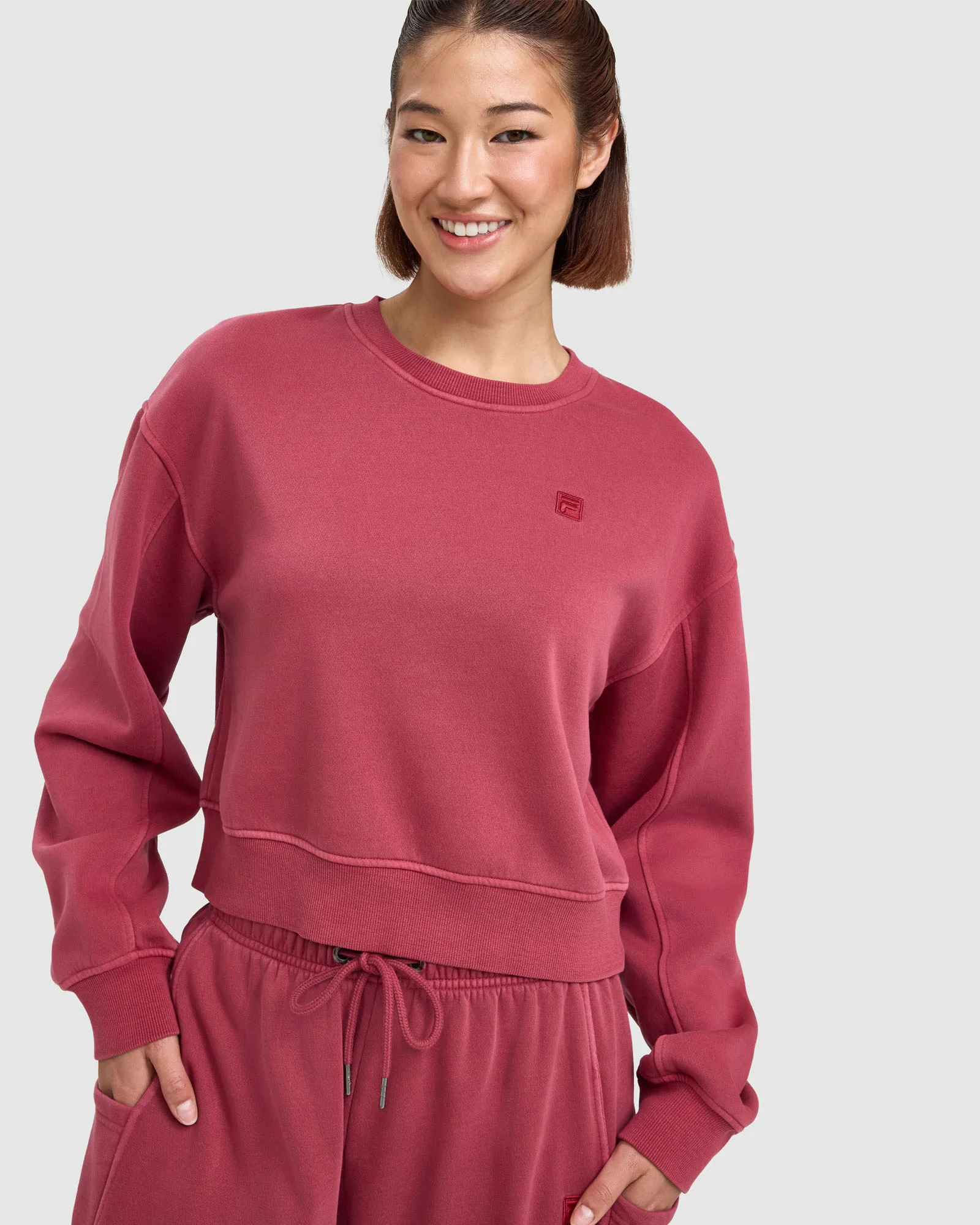 Women's Iris Cropped Crew - Image 4