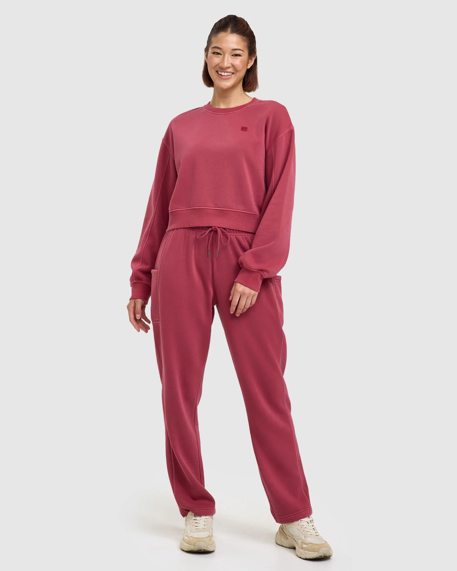 Women's Iris Cropped Crew - Image 6