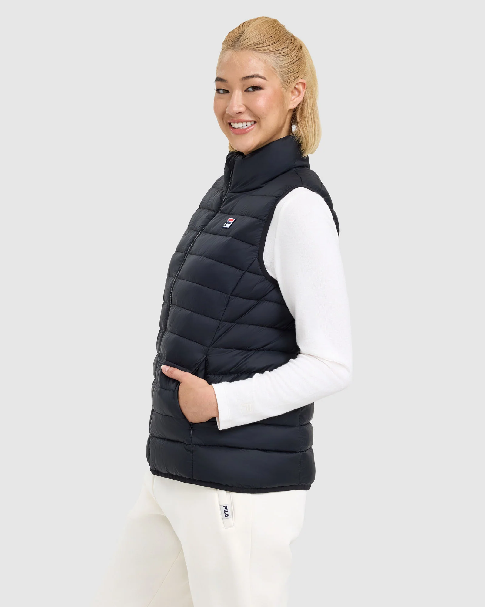 Women's Iris Lite Puff Vest - Image 2
