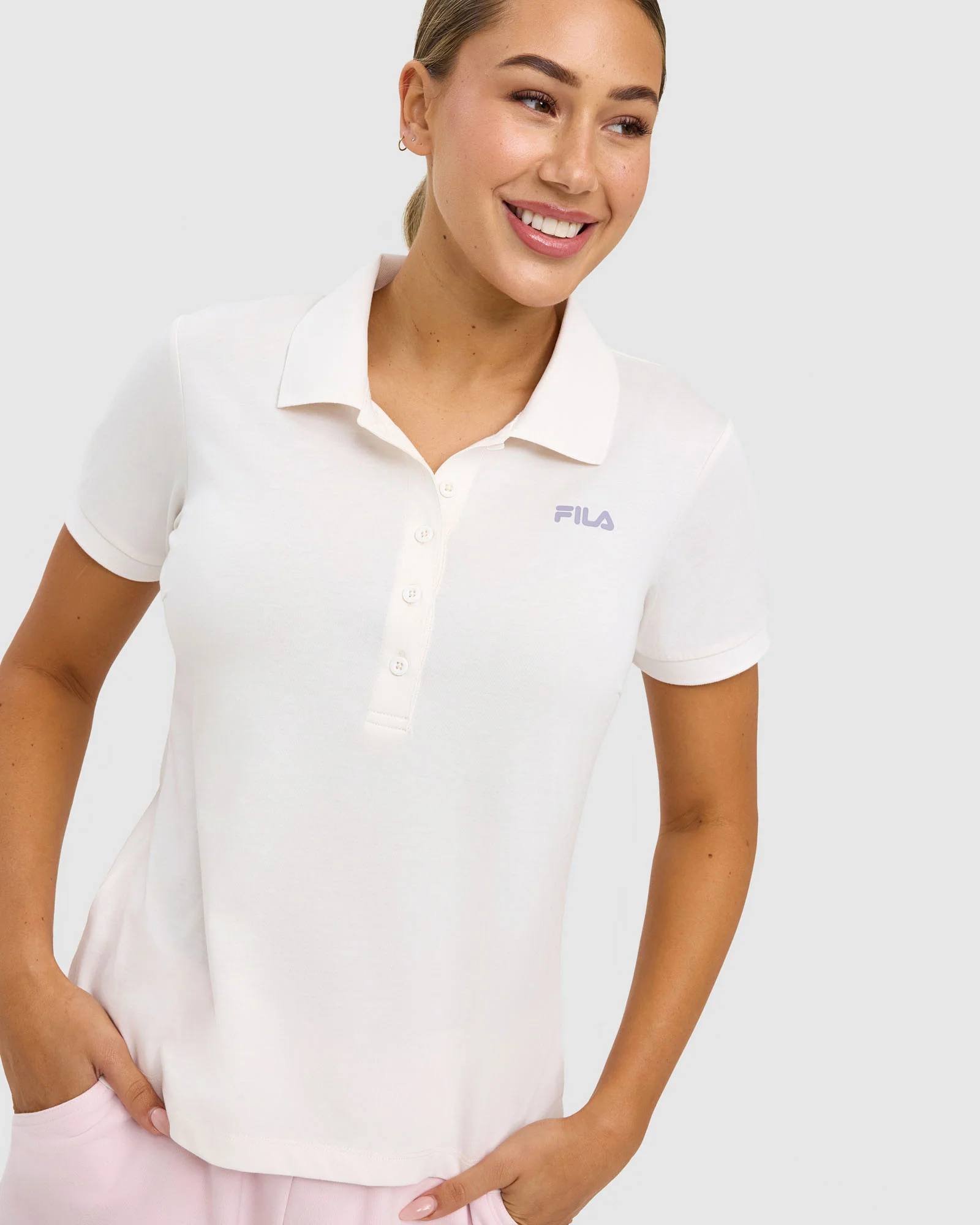 Women's Sophia Polo Shirt - Image 4