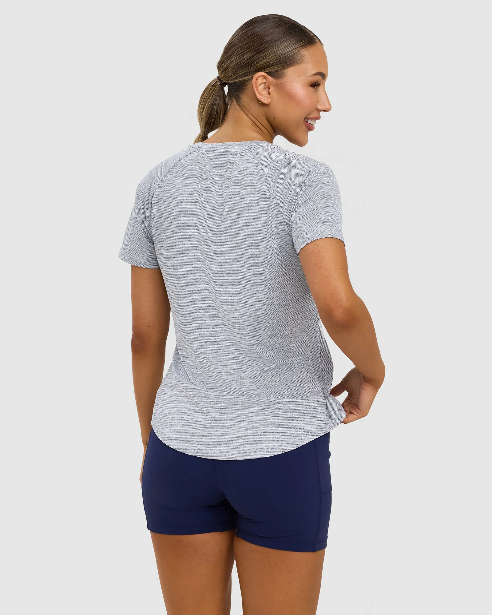 Women's Violet QDry Tee - Image 3